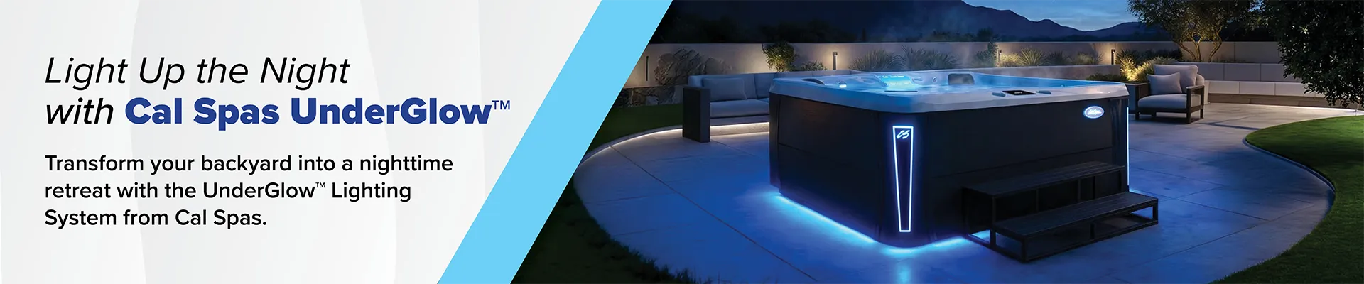 Calspas hot tub being used in a family setting - College Station